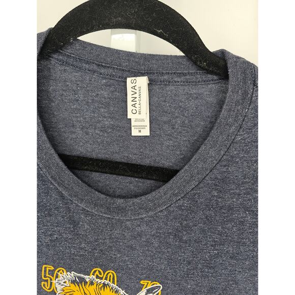 Bella + Canvas Men's Blue Need 4 Speed Native American Short Sleeve T-Shirt Sz M - Picture 4 of 4